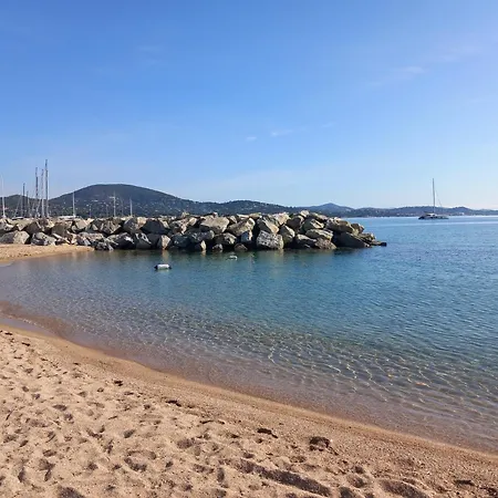 Marines De Cogolin, Neuf Face à La Plage, Climatisation, Wifi, Terrasse, Proche St Tropez Hébergement de vacances Cogolin
